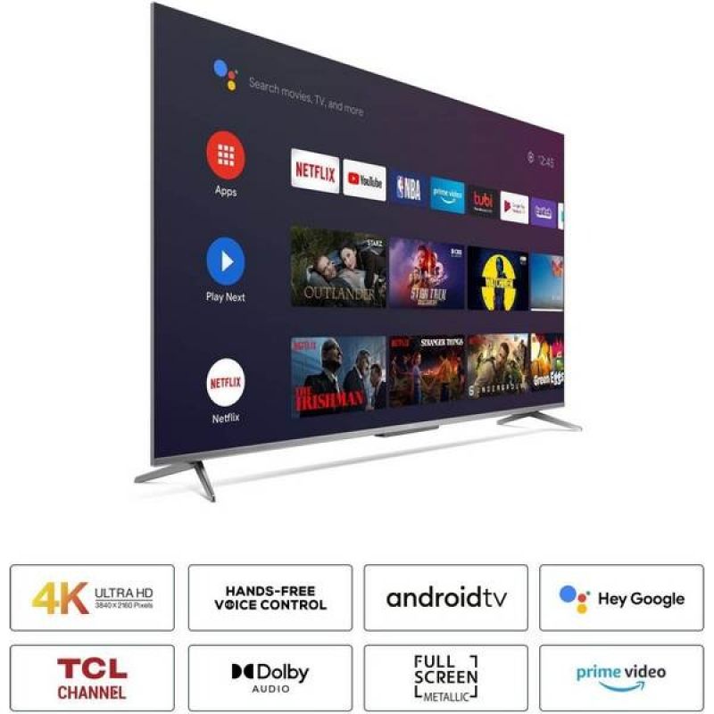 Tcl P715 126 cm (50 inch) Ultra HD (4K) LED Smart Android TV With